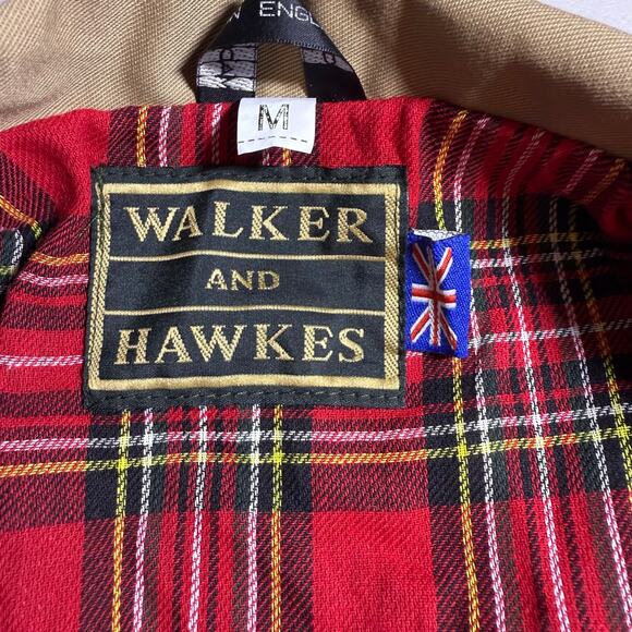 NWOT Walker and Hawkes Men's Classic Faxton Jacket Premium Cotton - Size Medium - Picture 6 of 8